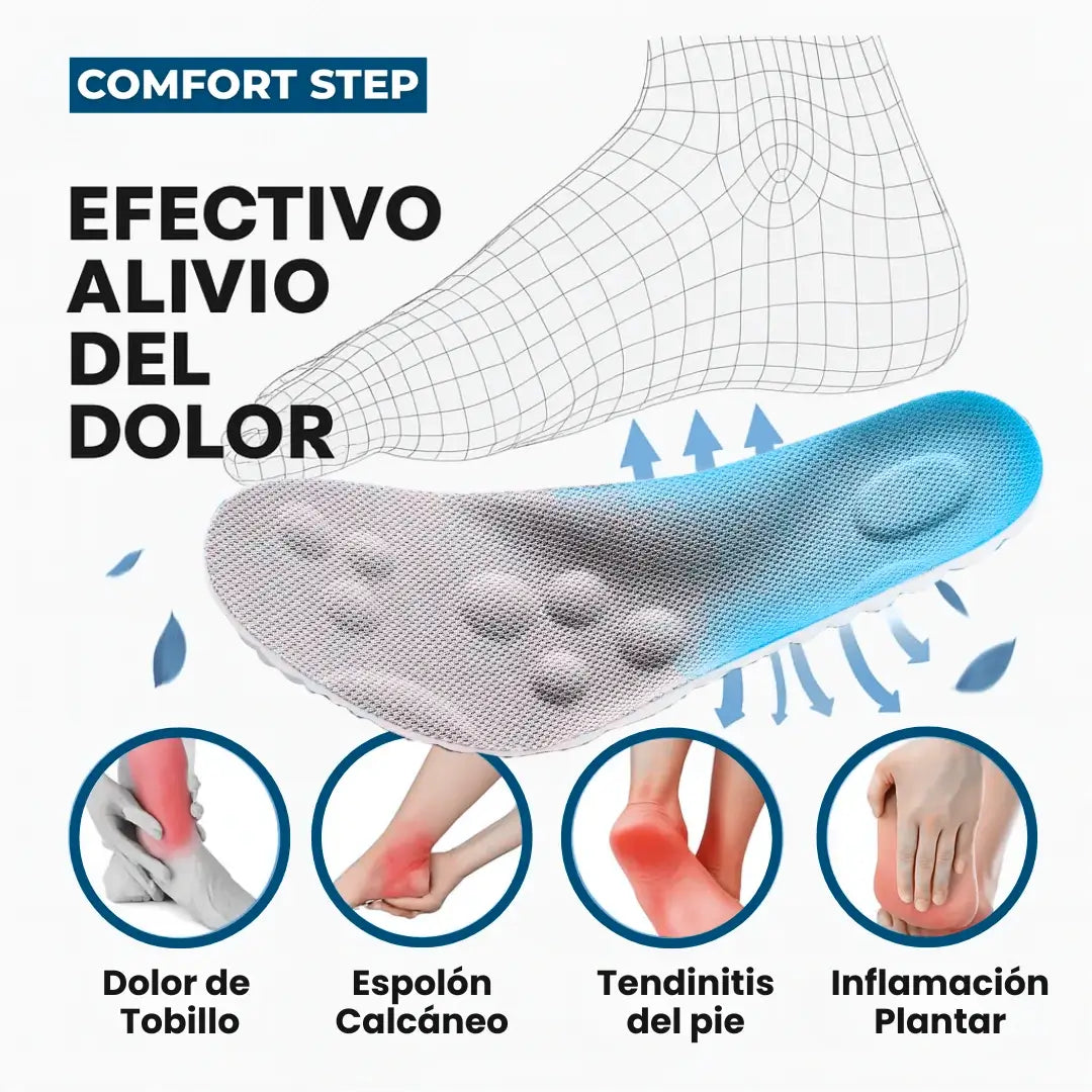 Plantillas Comfort Step | Sin dolor todo el dia